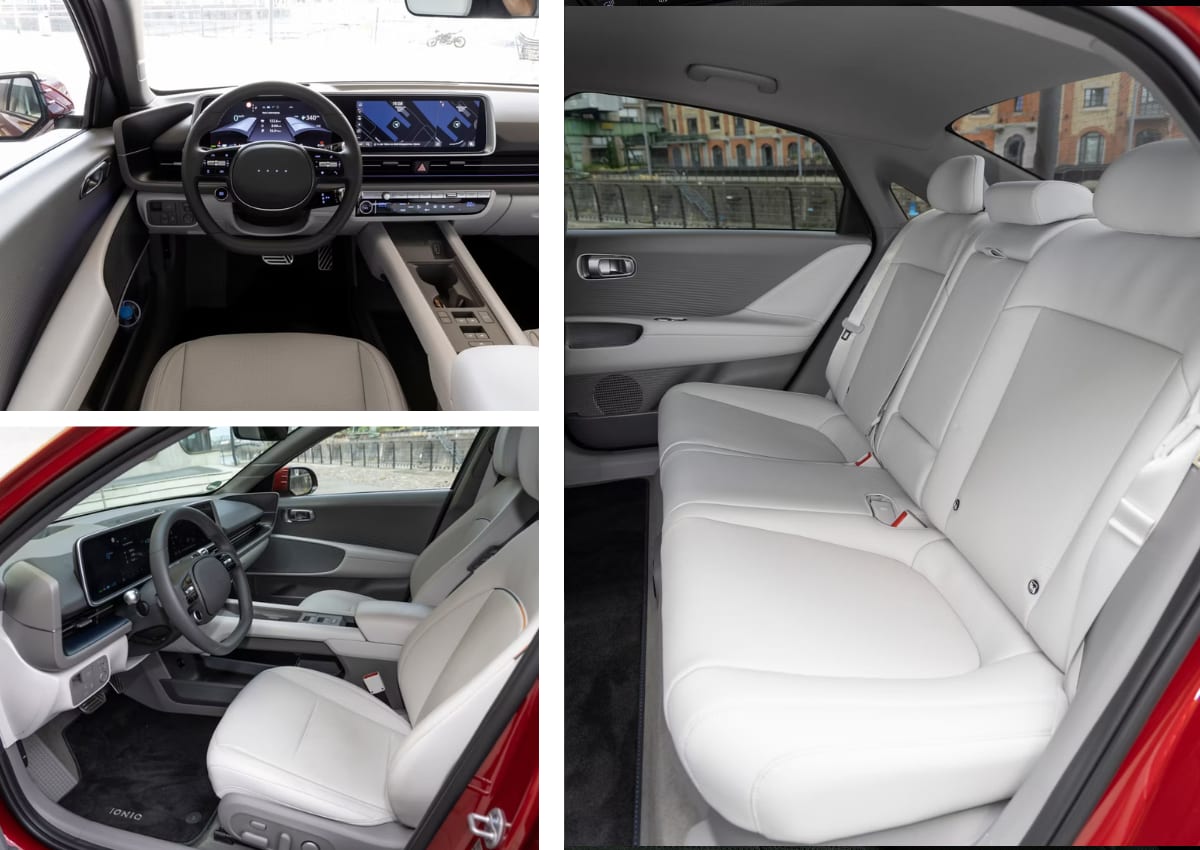 Das Interior des Hyundai Ioniq 6