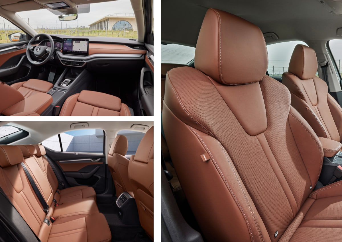 Das Interieur des Skoda Octavia Combi.