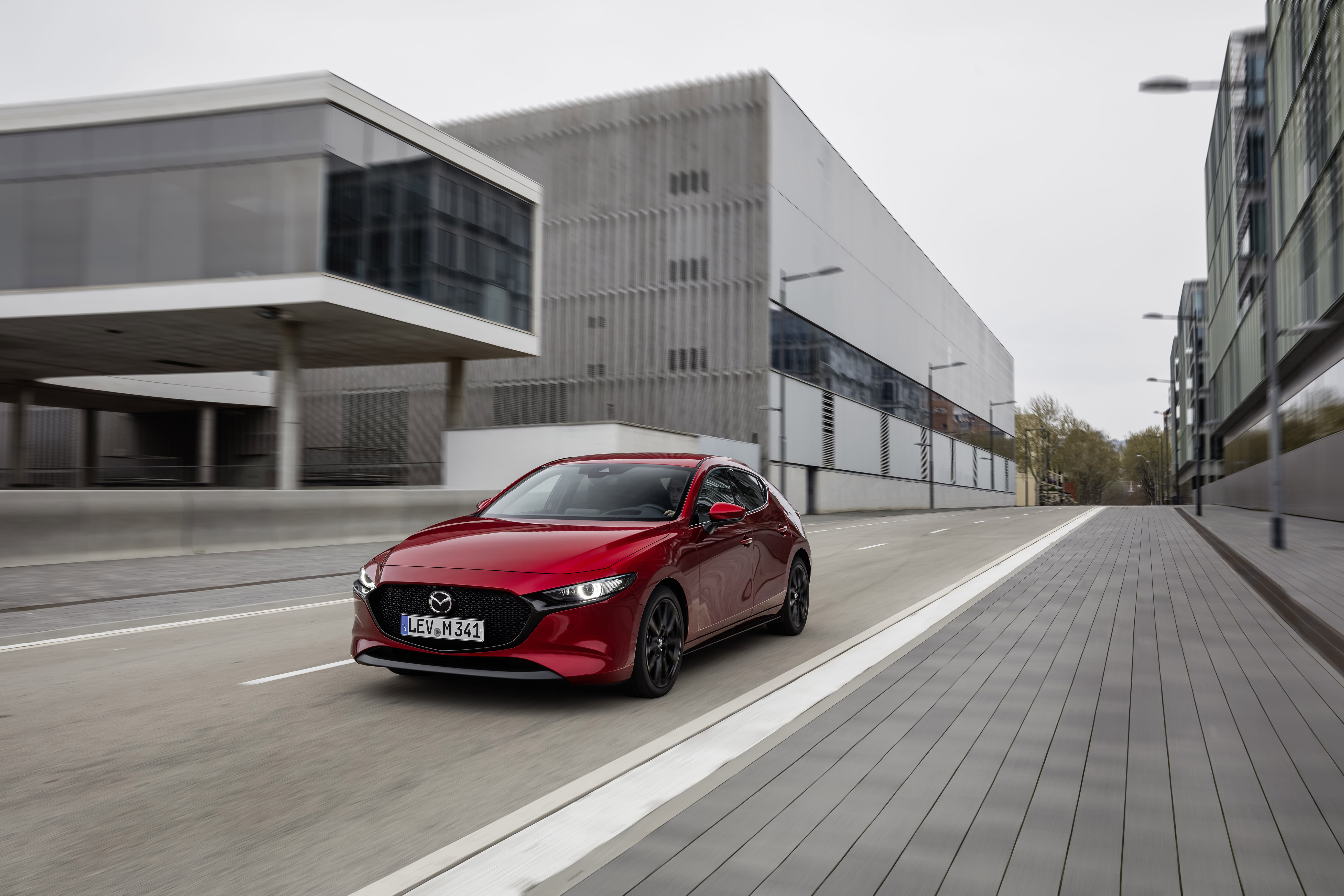 Ein Mazda 3.