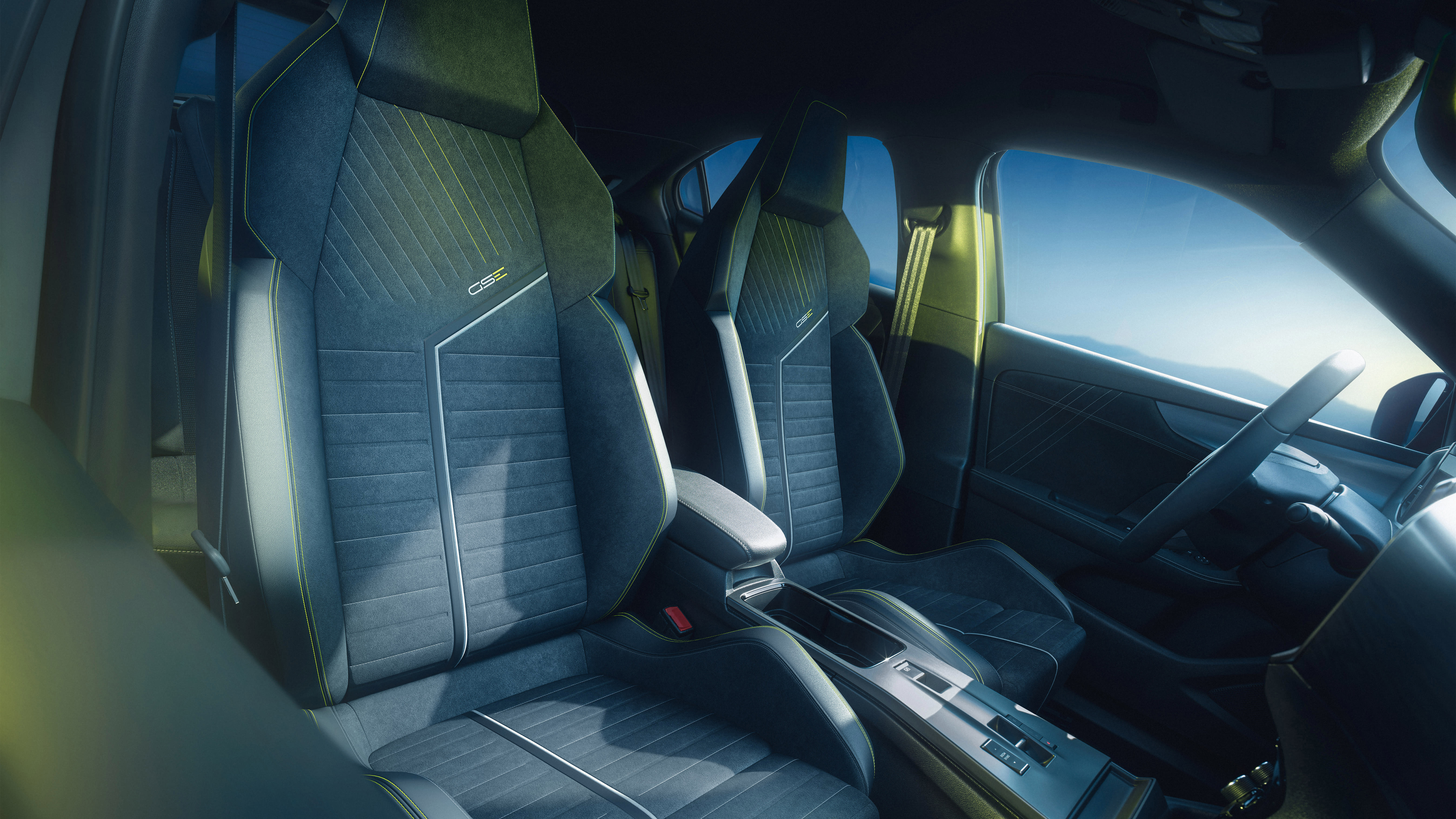 Das Interieur vom Opel Mokka GSE.