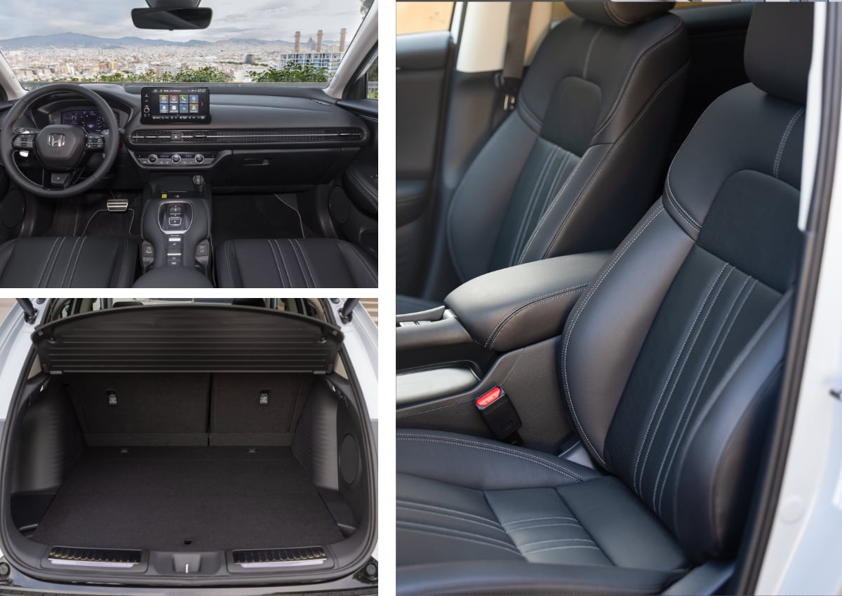 Das Interieur des Honda ZR-V.