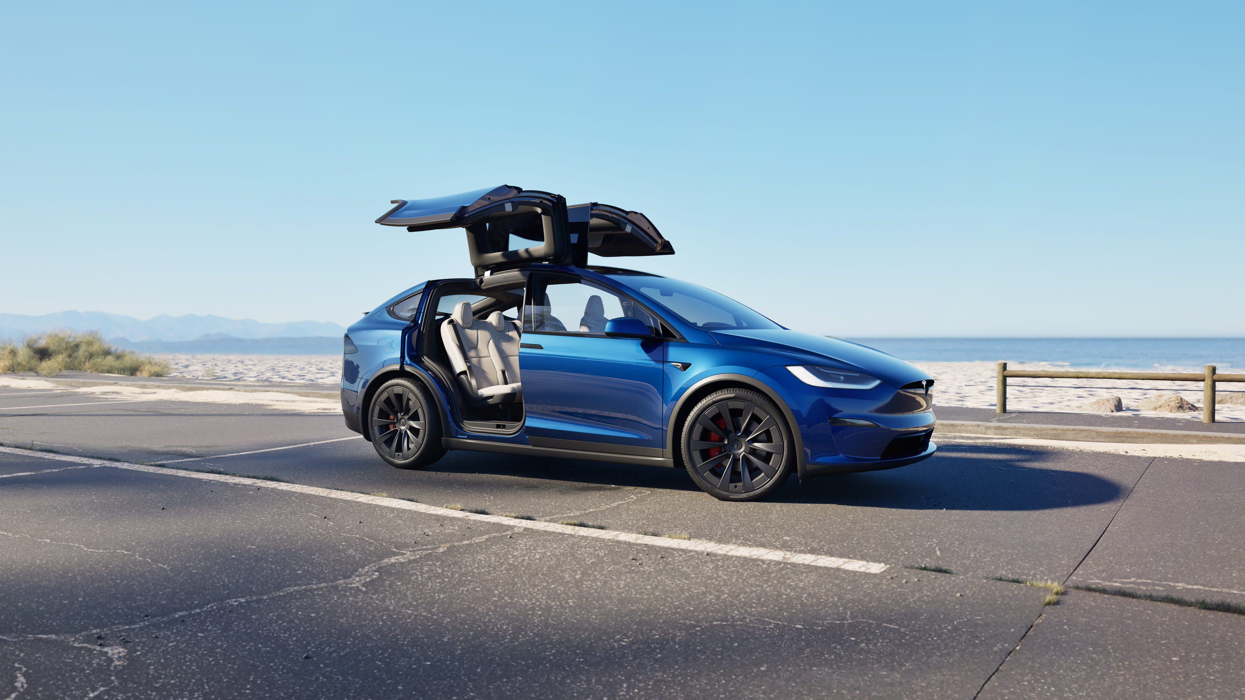Der Tesla Model X.