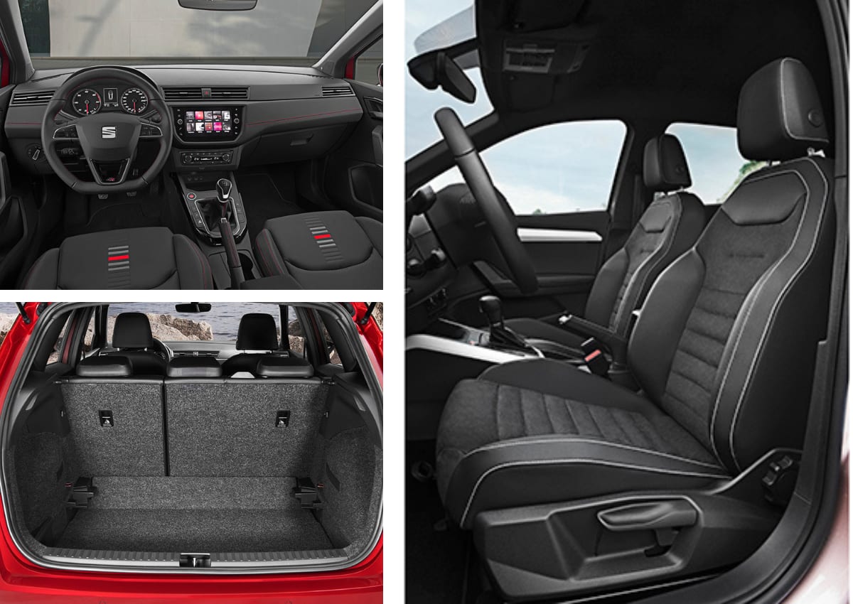 Das Interieur des SEAT Arona.