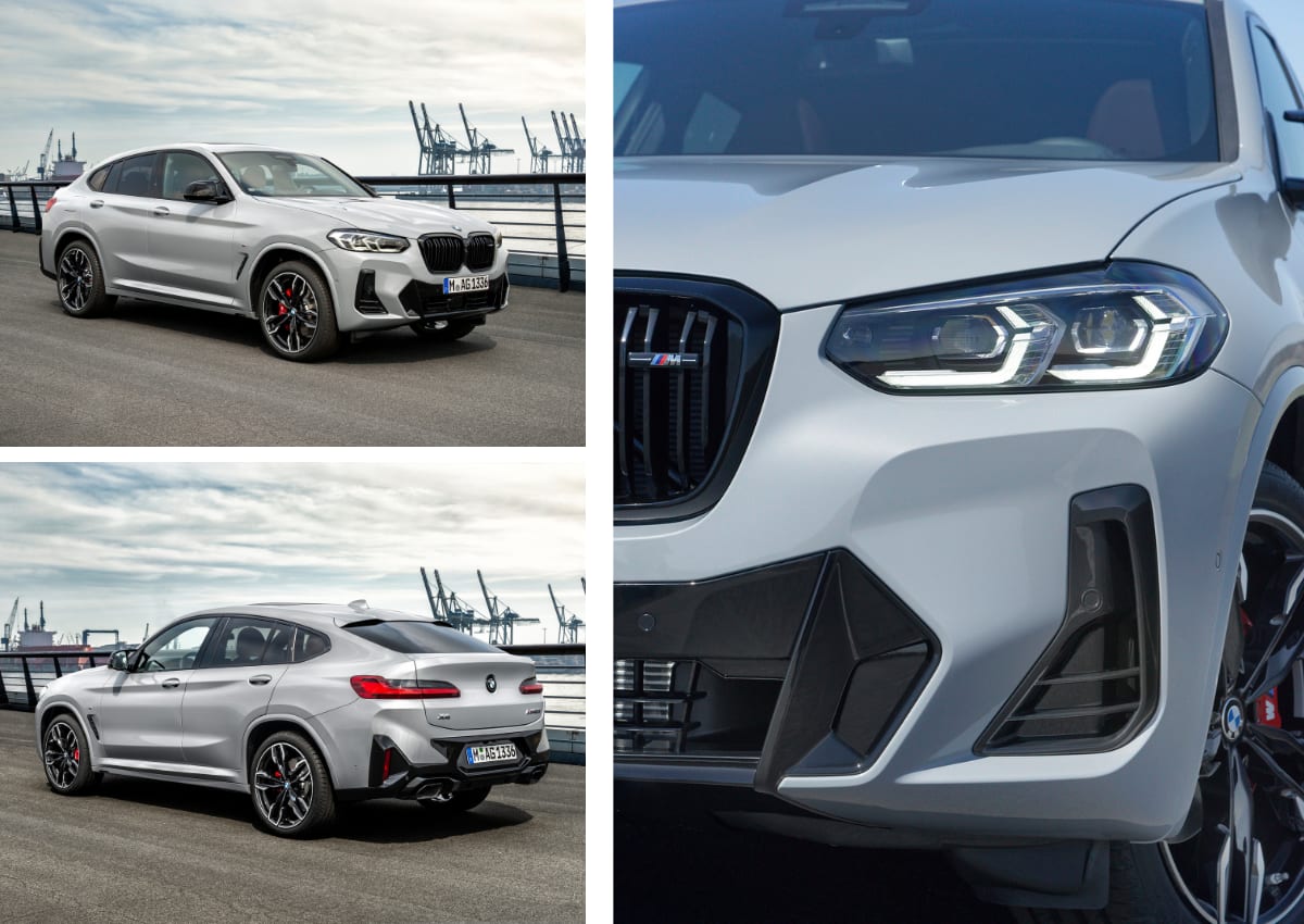 Das Exterieur des BMW X4.