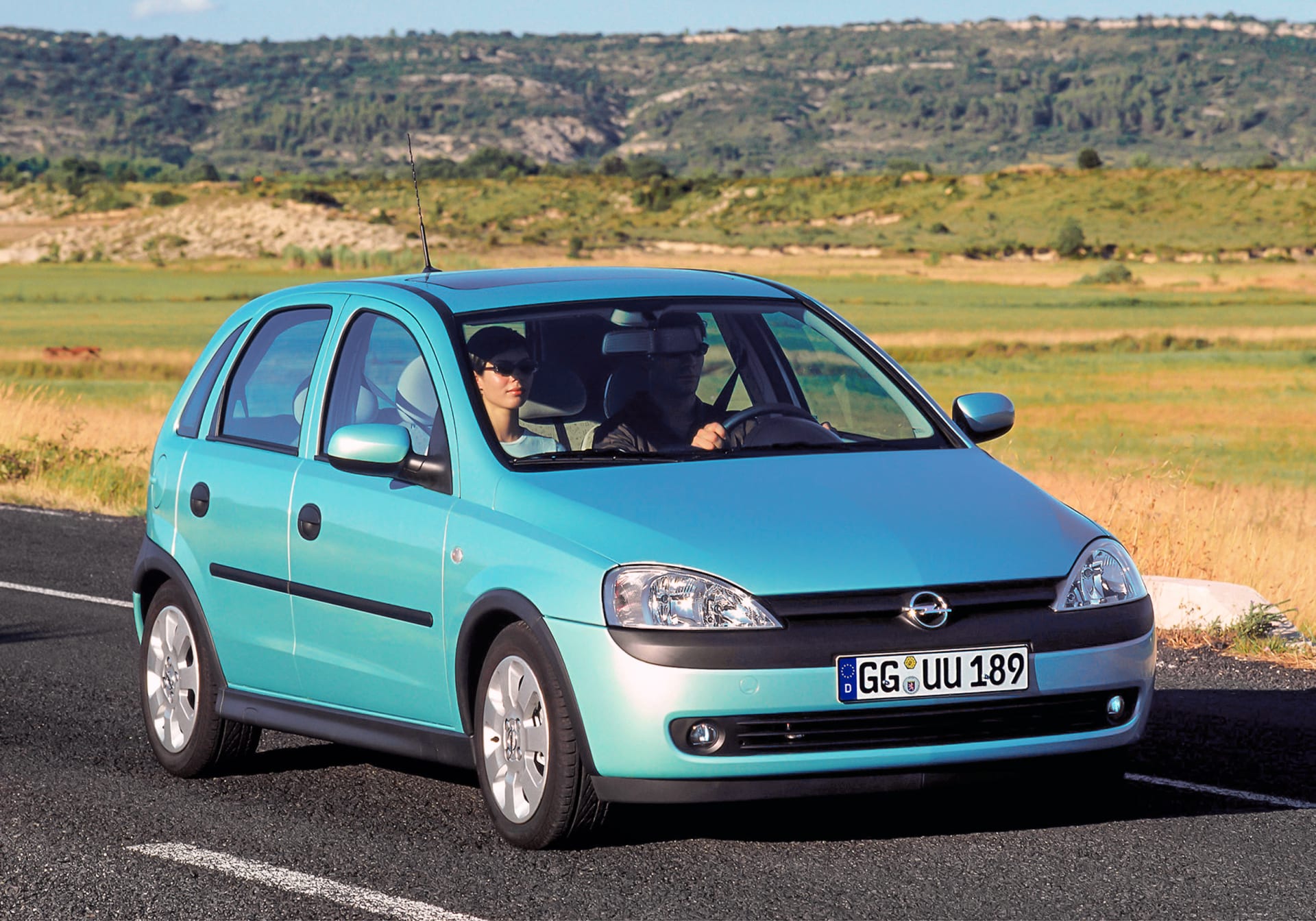 Ein Opel Corsa C.