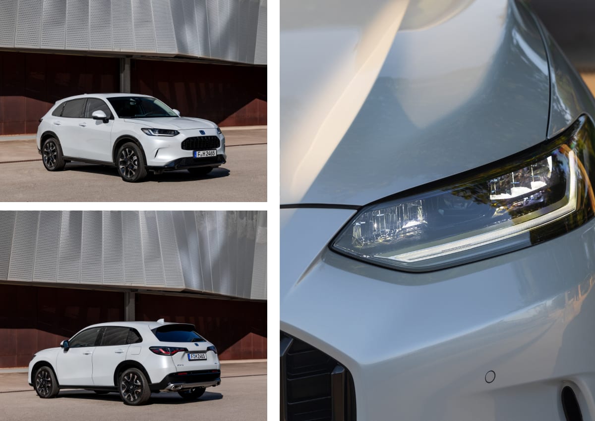 Das Exterieur des Honda ZR-V.