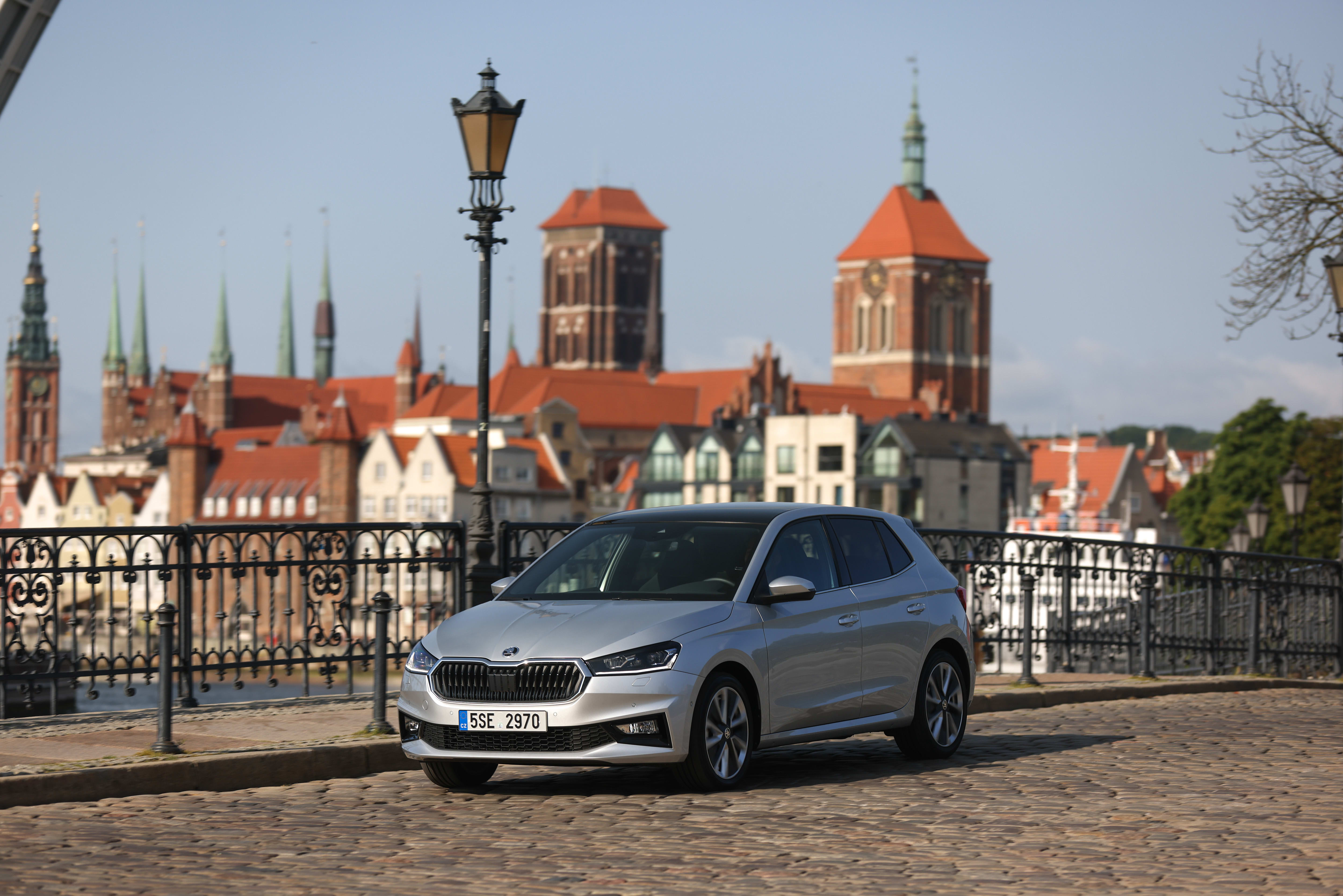 Ein Skoda Fabia.