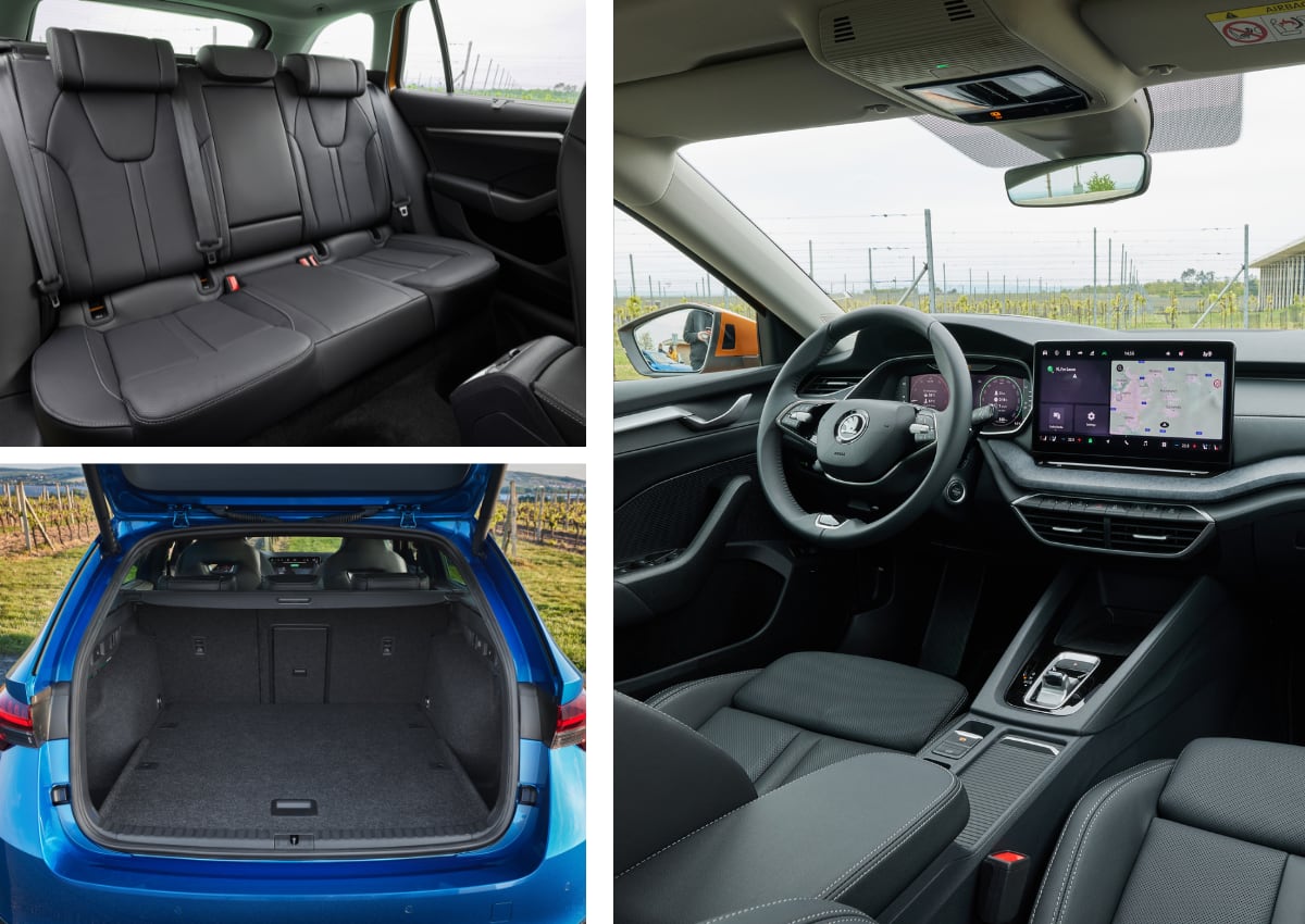 Das Interieur des Skoda Octavia Combi.