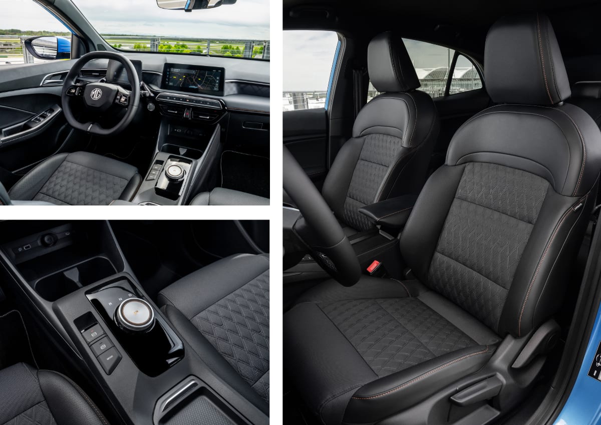 Das Interieur des MG3.