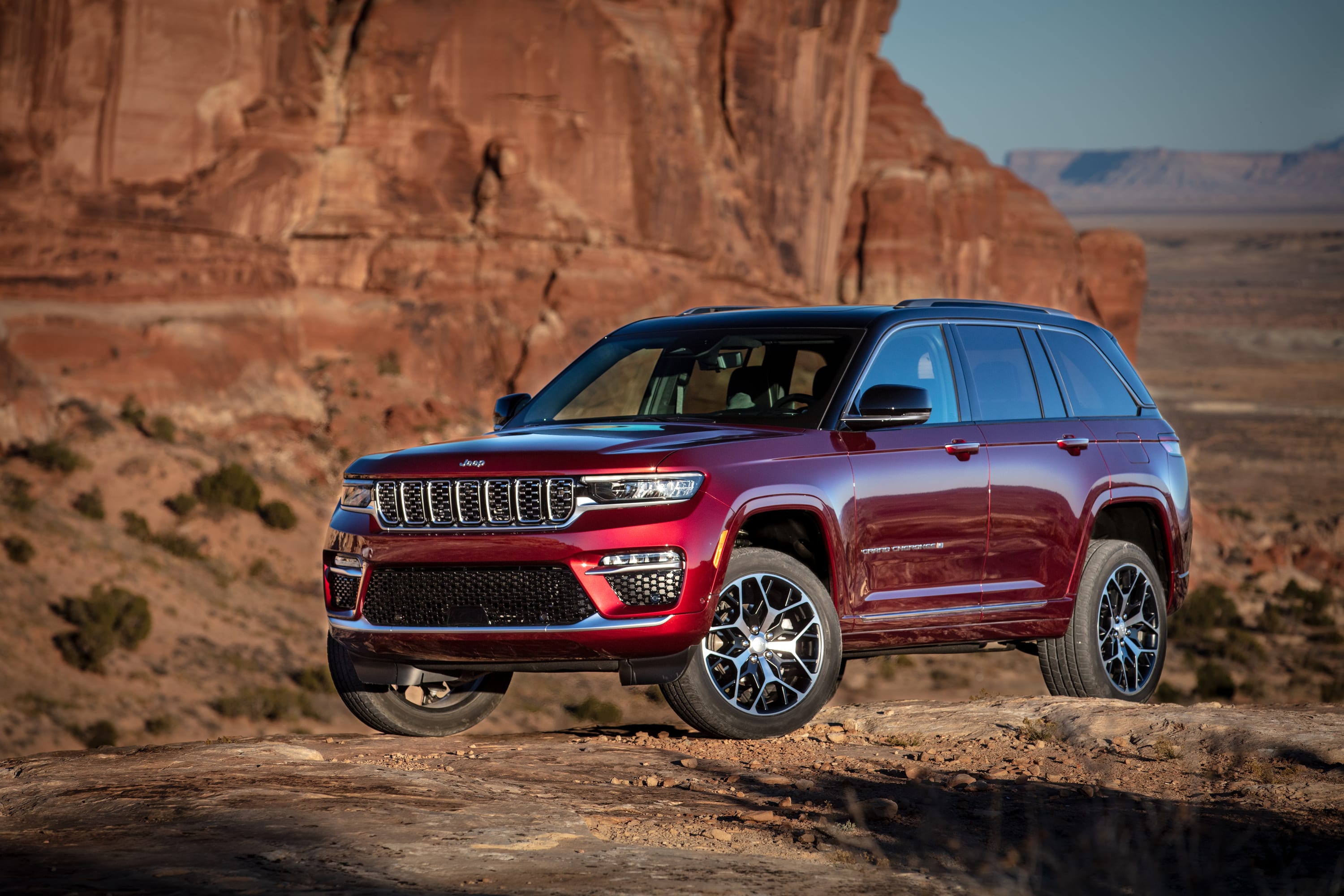 Der Jeep Grand Cherokee.