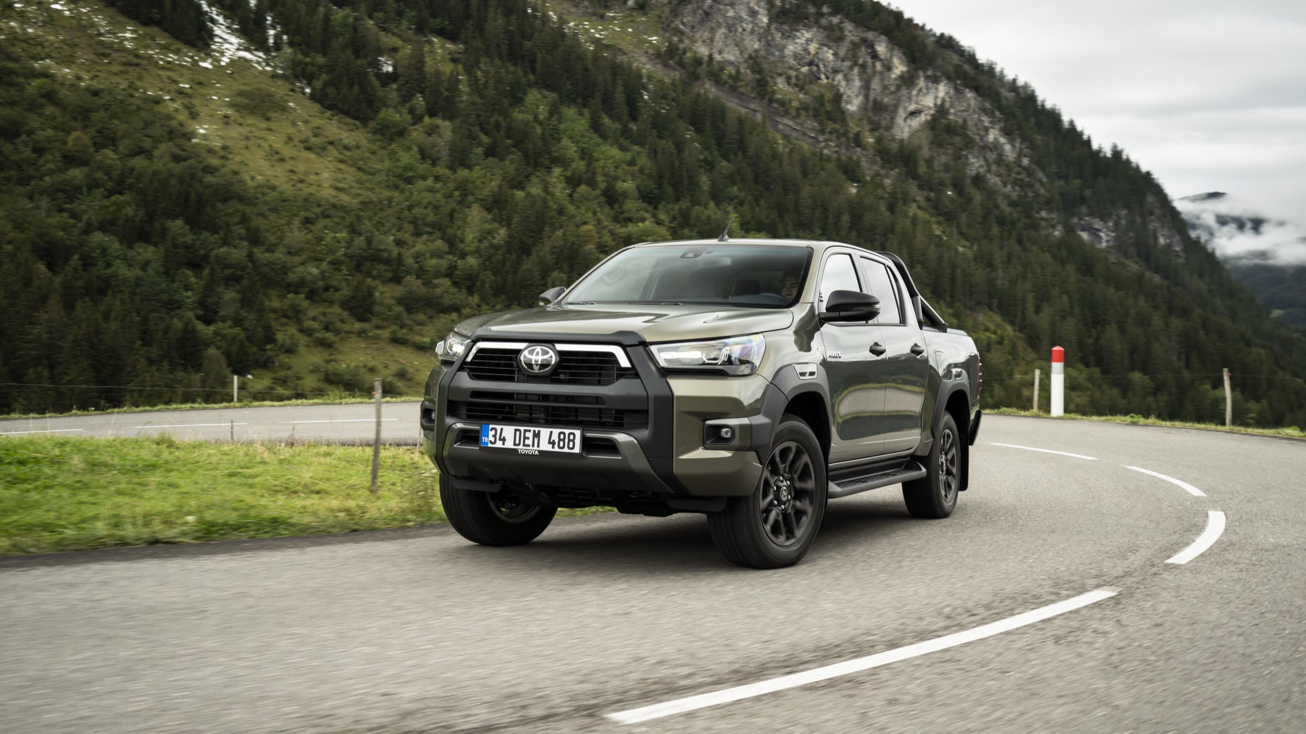 Ein Toyota Hilux.
