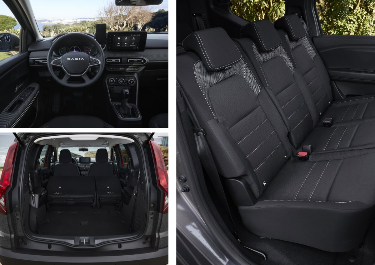 Das Interieur des Dacia Joggers.