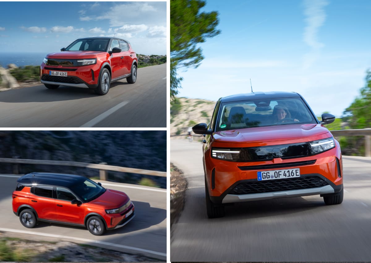 Das Extior des Opel Frontera Electric