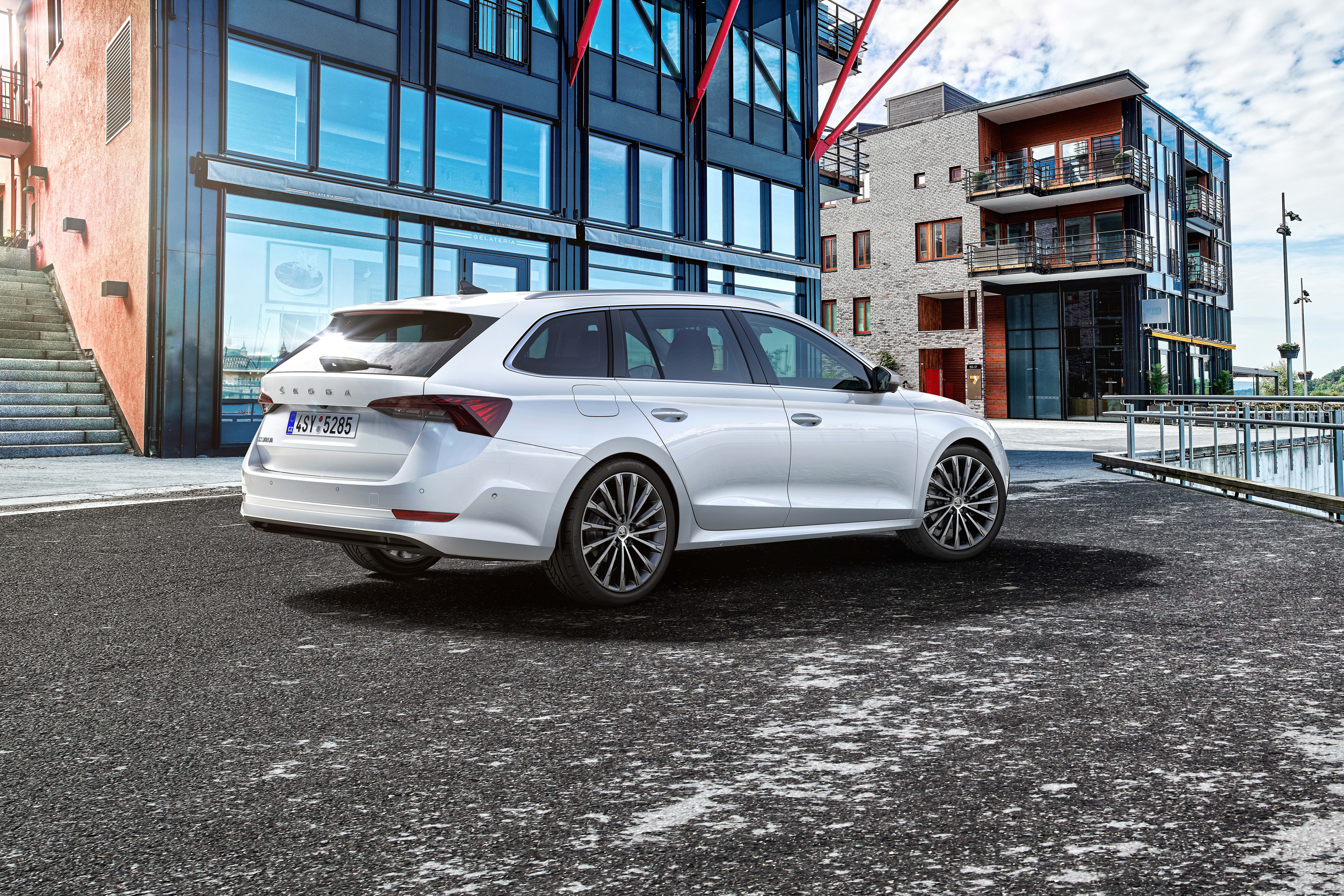 Ein Skoda Octavia Combi.