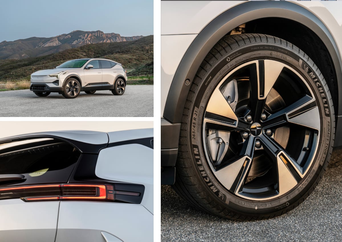 Das Exterieur des Polestar 3.