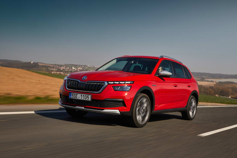 Ein  Škoda Kamiq.