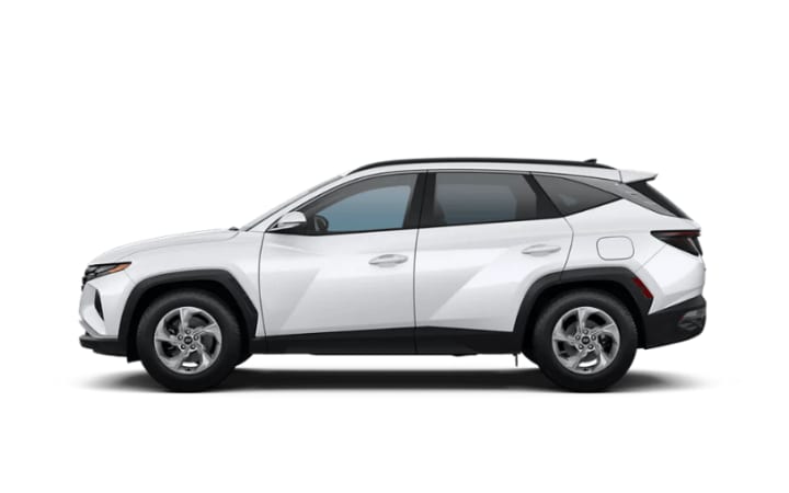 2023 Hyundai Tucson in Serenity White Pearl from $0 monthly 2023 Hyundai Tucson in Serenity White Pearl from $0 monthly