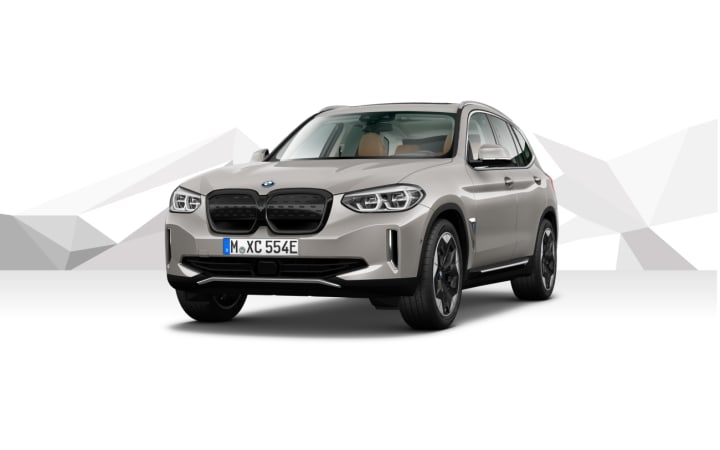 BMW iX3 2021 in Kaschmirsilber metallic ab 779€ abonnieren