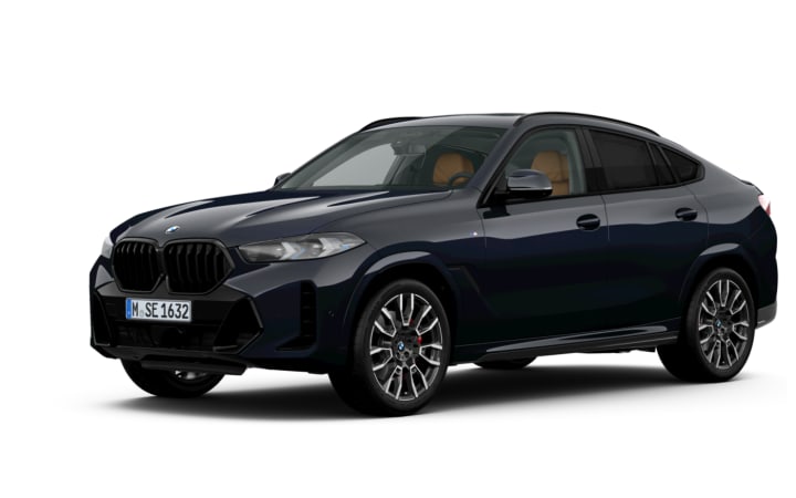 Neu BMW X6 M Sport 2023 in M Carbonschwarz Metallic ab 1439€