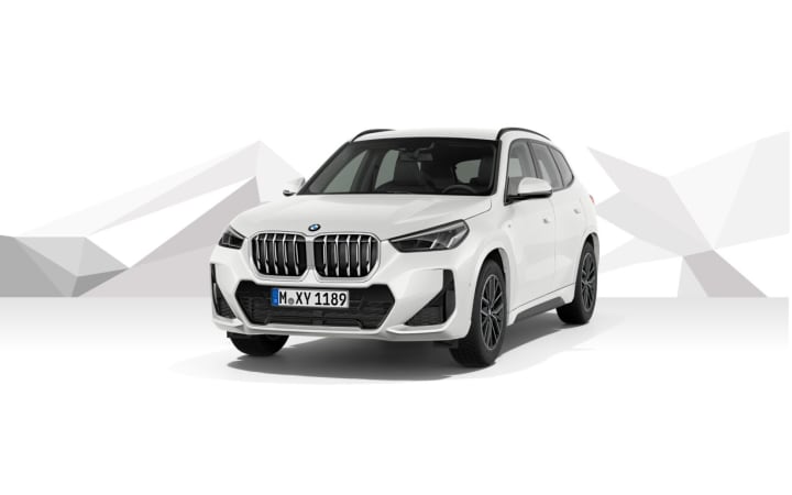 Neu BMW X1 M Sportpaket 2023 in Mineralweiß Metallic ab 809€
