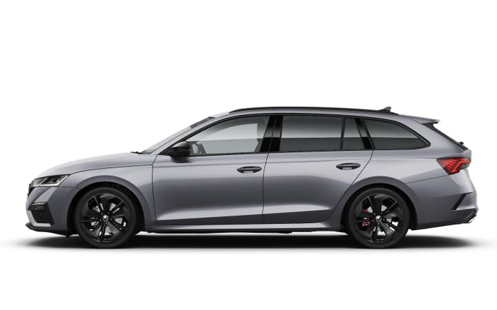 Neu Skoda Octavia Combi RS 2023 in Graphite-Grau Metallic ab 699€