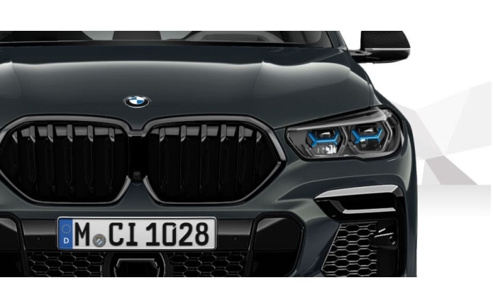 Neu BMW X6 M Automobile in BMW Individual Dravitgrau metallic ab 1589€