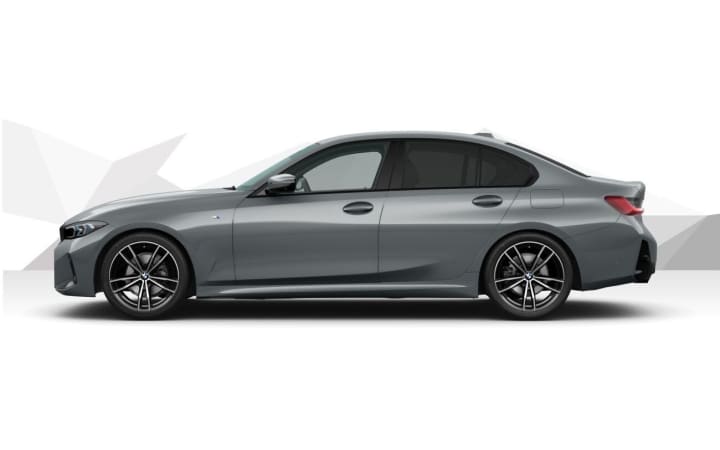 Neu BMW 3er Limousine M Sportpaket 2023 in Skyscraper Grau Metallic ab 889€