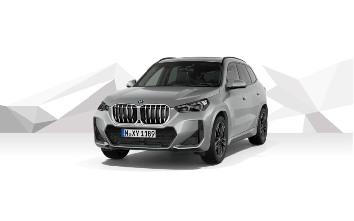 Neu BMW X1 M Sportpaket 2023 in Spacesilber Metallic ab 929€