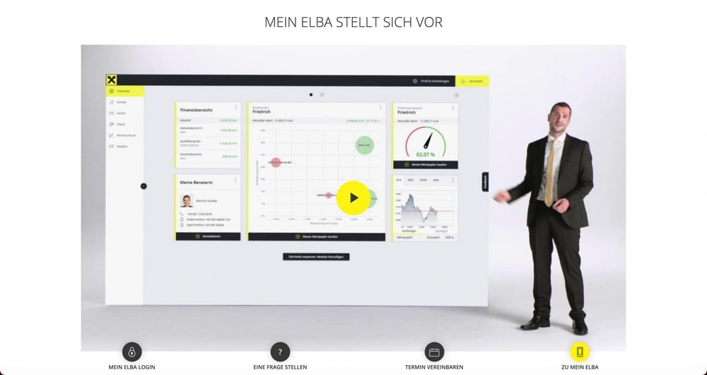 Mein ELBA der Raiffeisen Bank stellt sich vor 