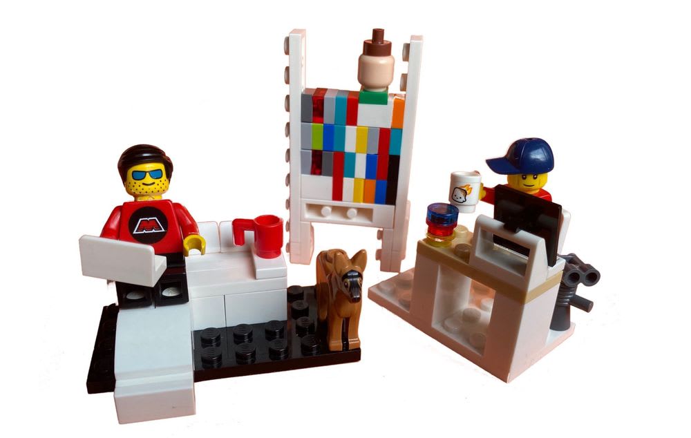 large lego team