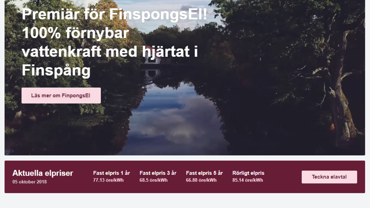 Premiär för FinspongsEl! 