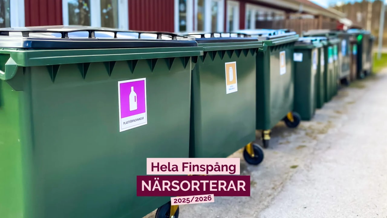 När kommer jag kunna sortera mer av mina sopor närmare hemmet?