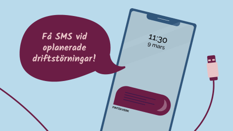 Glöm inte att registrera ditt mobilnummer!