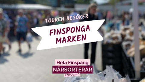 Touren rullar vidare – nästa stopp: Finspongamarken!