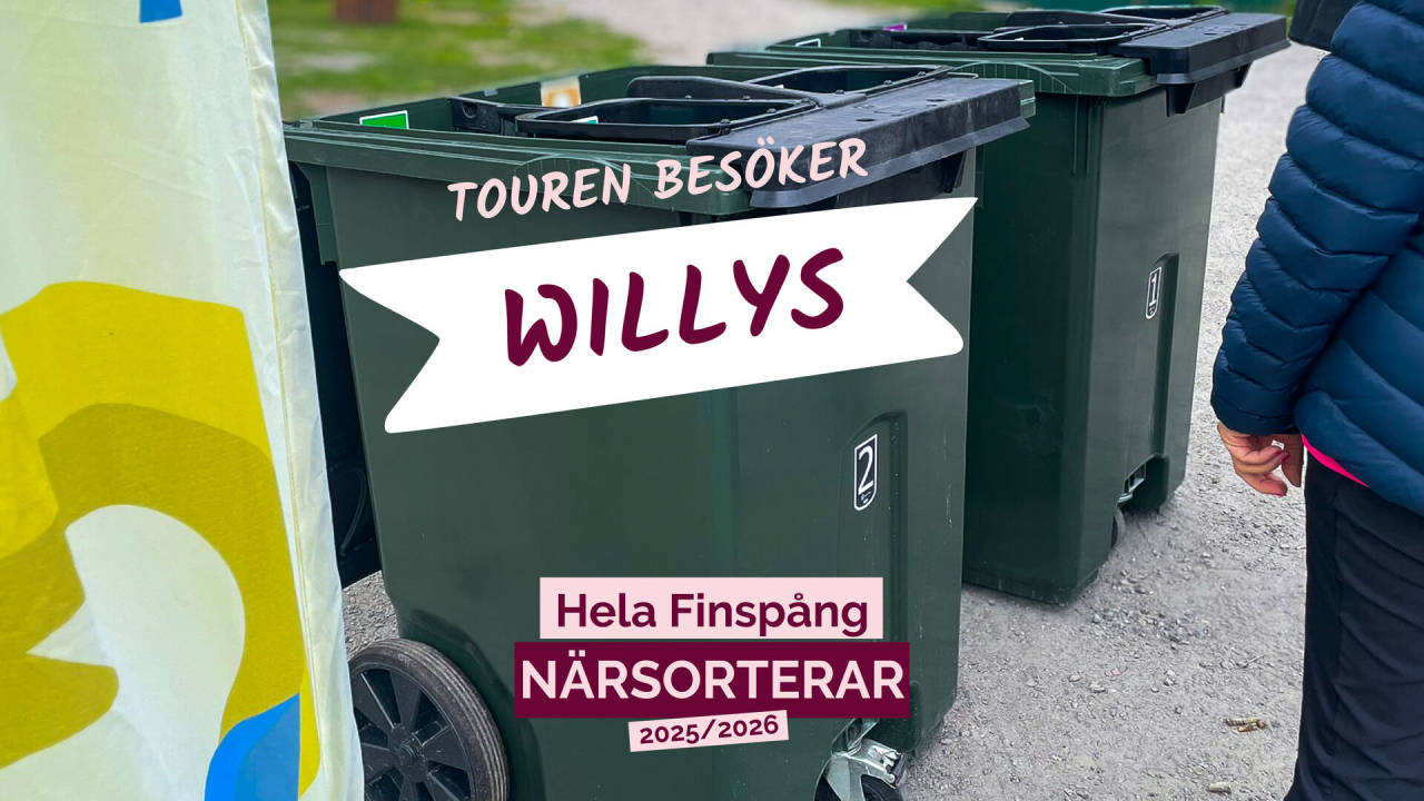 Touren rullar vidare – nästa stopp: Willys Finspång!