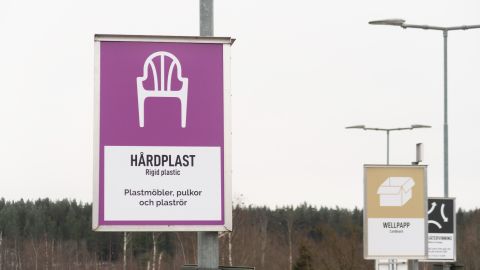 Nya fraktioner för plast på Sjömansäng