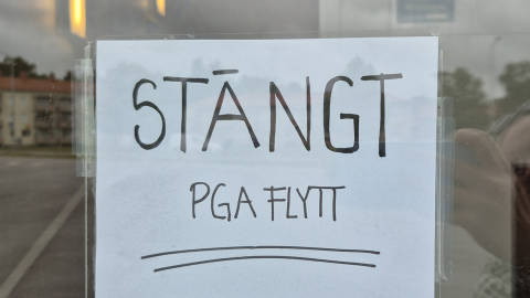 Huvudkontoret stängt på grund av flytt