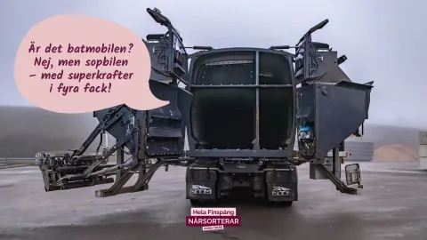 Så funkar de nya sopbilarna