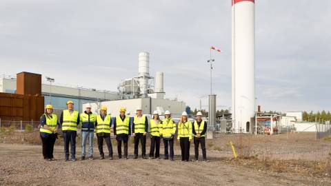 Siemens Energy och Finspångs Tekniska i nytt samarbete – omvandlar överskottsel till hållbar lokal fjärrvärme