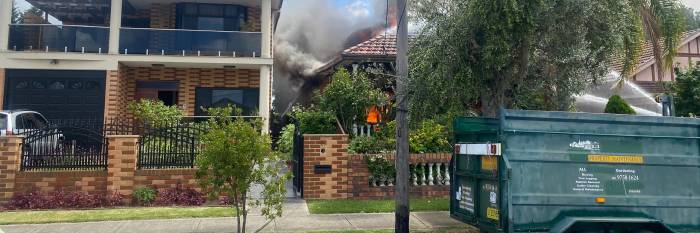 An image relating to the news item House Fire