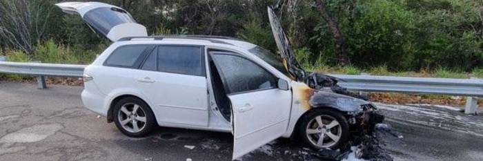 An image relating to the news item Car Fire