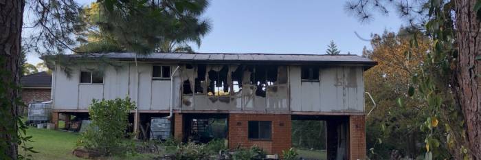 An image relating to the news item House Fire