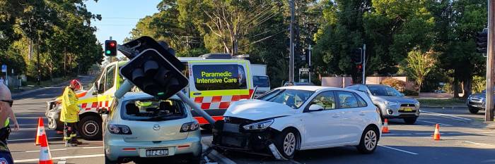 An image relating to the news item Motor Vehicle Accident