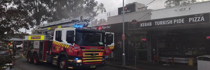 An image relating to the news item Restaurant Fire