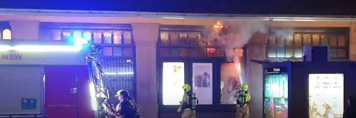 An image relating to the news item QVB Shop Fire