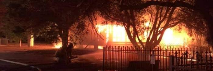 An image relating to the news item School Fire 