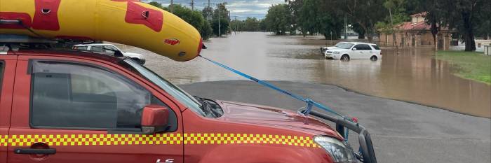 An image relating to the news item Flood Rescue - Swift Water Rescue