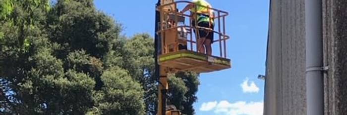 An image relating to the news item Scissor Lift Rescue