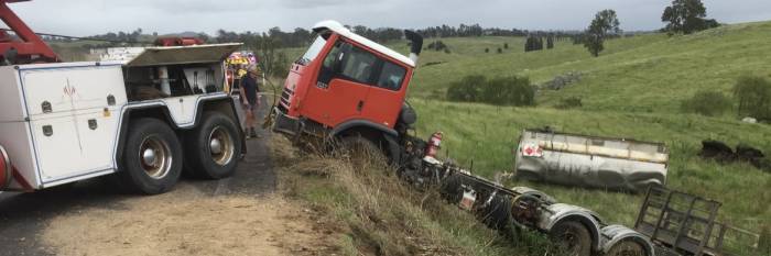 An image relating to the news item Fuel Tanker crash