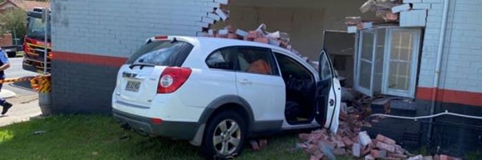 An image relating to the news item Car into Building - Video